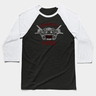 Heavy Metal Lives Matter Baseball T-Shirt